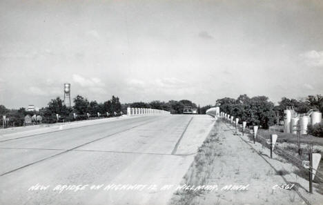 New Bridge on Highway 12, Willmar Minnesota, 1940's?