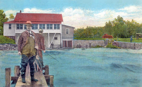 Old Mill Inn on Green Lake near Willmar Minnesota, 1930