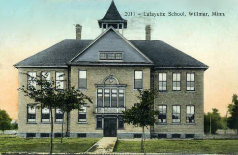 Lafayette School, Willmar Minnesota, 1913
