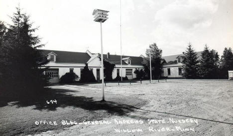 General Andrews State Nursery, Willow River Minnesota, 1950's