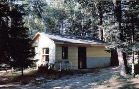 Beaver Pass Resort, Wilton Minnesota, 1950's