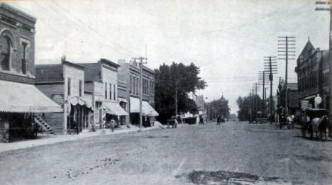 South Main Street, Winnebago Minnesota, 1910