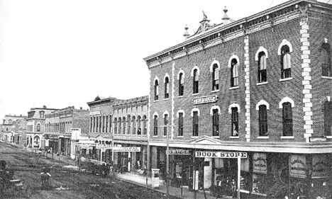 Second Street, Winona  Minnesota, 1870