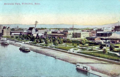 Riverside Park, Winona Minnesota, 1911
