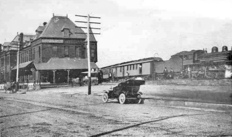 Chicago & Northwestern Railway Station, Winona Minnesota, 1910's?