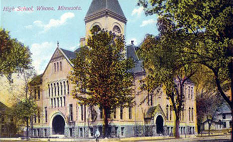 High School, Winona Minnesota, 1920's?