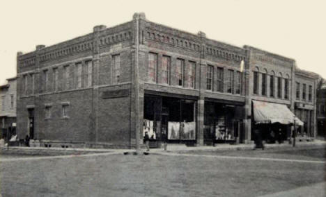 Corner of Carver and 2nd Street, Winthrop Minnesota, 1906