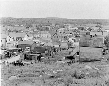 View of Winton Minnesota, 1937