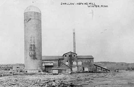 Swallow-Hopkins Lumber Mill, Winton Minnesota, 1900