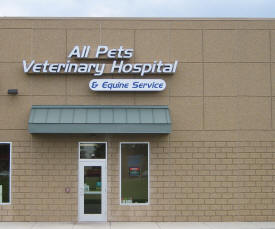 All Pets Veterinary Hospital & Equine Service, Zimmerman Minnesota