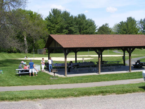 Park scene, Zumbrota Minnesota, 2010