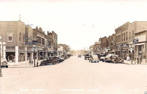 Main Street, Zumbrota Minnesota, 1939