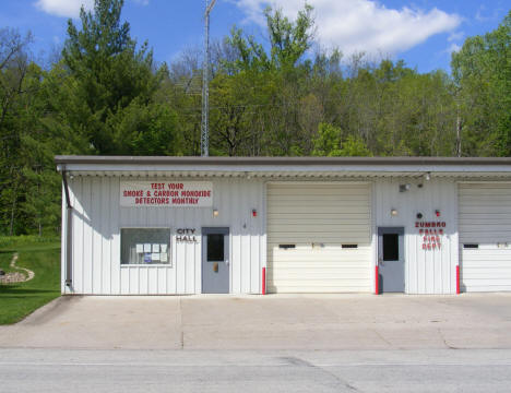 City Hall and Fire Department, Zumbro Falls Minnesota, 2010