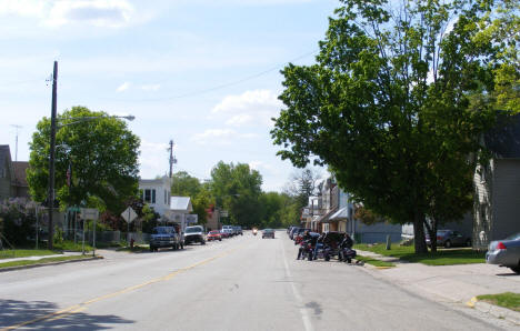 Street scene, Zumbro Falls Minnesota, 2010