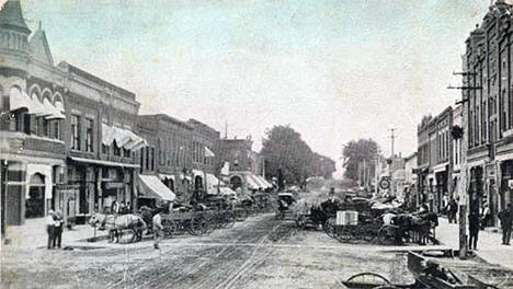 Main Street, Zumbrota Minnesota, 1908