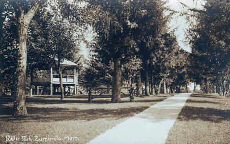 Public Park, Zumbrota Minnesota, 1915