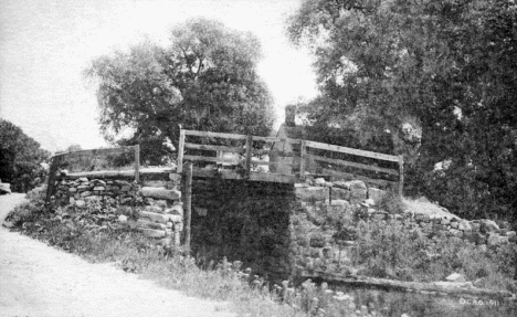 Bridge over railroad tracks, Zumbrota Minnesota, 1911