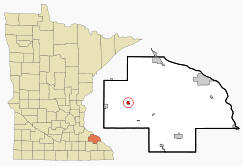 Location of Zumbro Falls, Minnesota