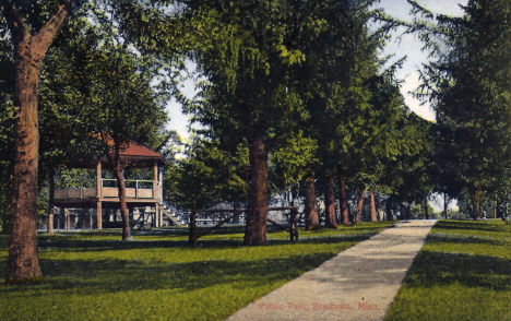 Public Park, Zumbrota Minnesota, 1907