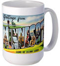 Greetings from Minnesota Mug