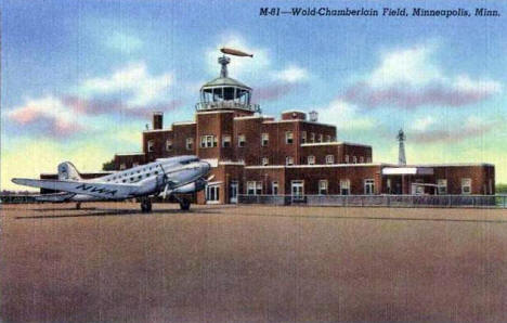 Wold Chamberlain Field Minneapolis Minnesota, 1940's