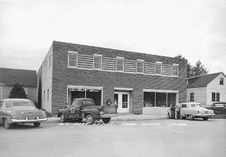 US Post Office, Cook Minnesota, 1955