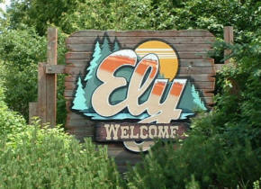 Ely Welcome Sign
