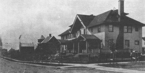 Building on Pierce Street in Eveleth Minnesota