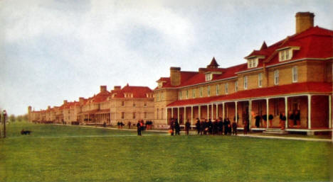 Barracks, Fort Snelling Minnesota, 1910