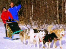 Wintergreen Dogsled Lodge, Ely Minnesota