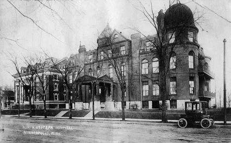 Northwestern Hospital, Minneapolis Minnesota, 1916