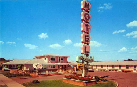 Boulevard Motel, Minneapolis Minnesota, 1950's