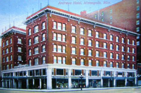 Andrews Hotel, Minneapolis Minnesota, 1913