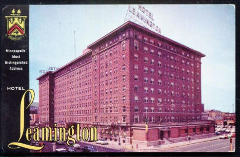 The Leamington Hotel, Minneapolis Minnesota, 1959