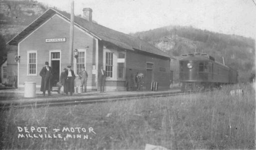 Millville Train Depot, Millville Minnesota