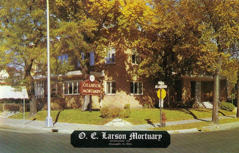 Larson Mortuary, Minneapolis Minnesota, 1960's