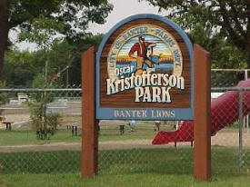 Oscar Kristofferson (Baxter) Park, Baxter Minnesota