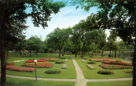 Loring Park Gardens, Minneapolis Minnesota, 1950's
