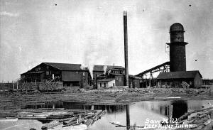 Sawmill in Deer River - 1900