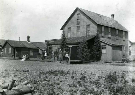 House in Grand Marais Minnesota, 1911