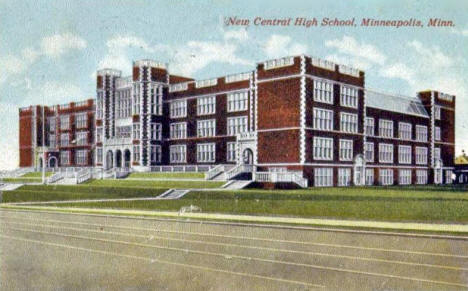 New Central High School, Minneapolis Minnesota, 1915
