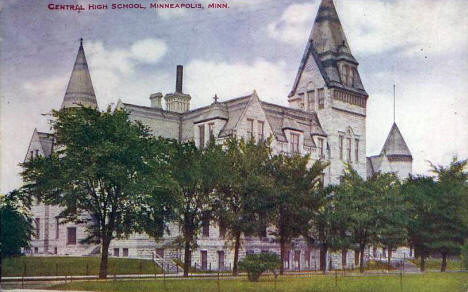Central High School, Minneapolis Minnesota, 1913