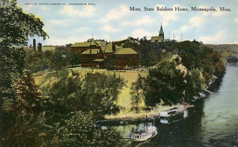 Soldiers Home, Minneapolis Minnesota, 1910's