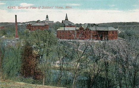 General view of the Soldiers Home, Minneapolis Minnesota, 1920's