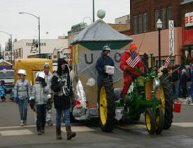 Annual World-Famous Fish House Parade, Aitkin Minnesota