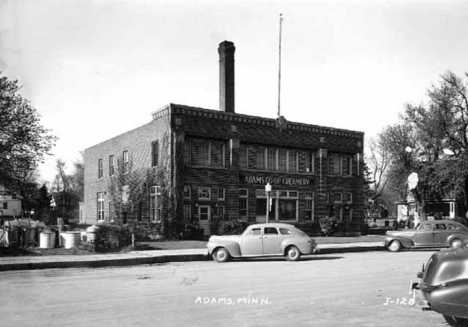 Adams Coop Creamery, Adams Minnesota, 1955