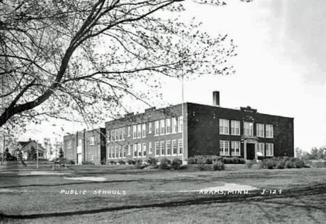 Public Schools, Adams Minnesota, 1955