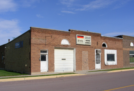 Former hardware store, Alpha Minnesota, 2014