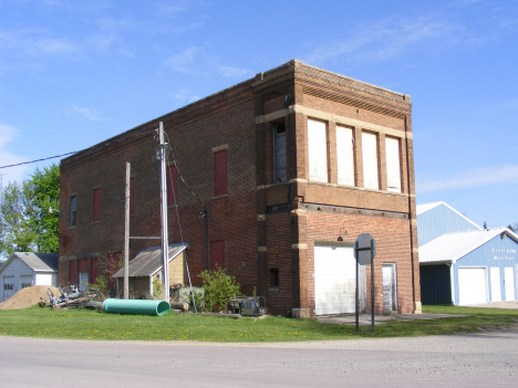 Street scene, Alpha Minnesota, 2014