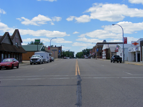 Street scene, Amboy Minnesota, 2014